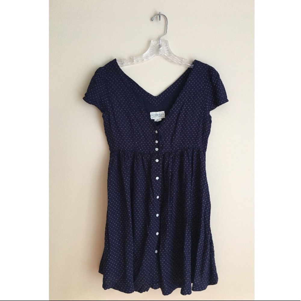 Ralph Lauren D&S Blue and Red Star Babydoll Dress